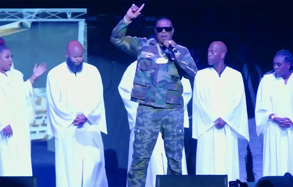 'Turning our pain into purpose' Master P hosts concert for mental